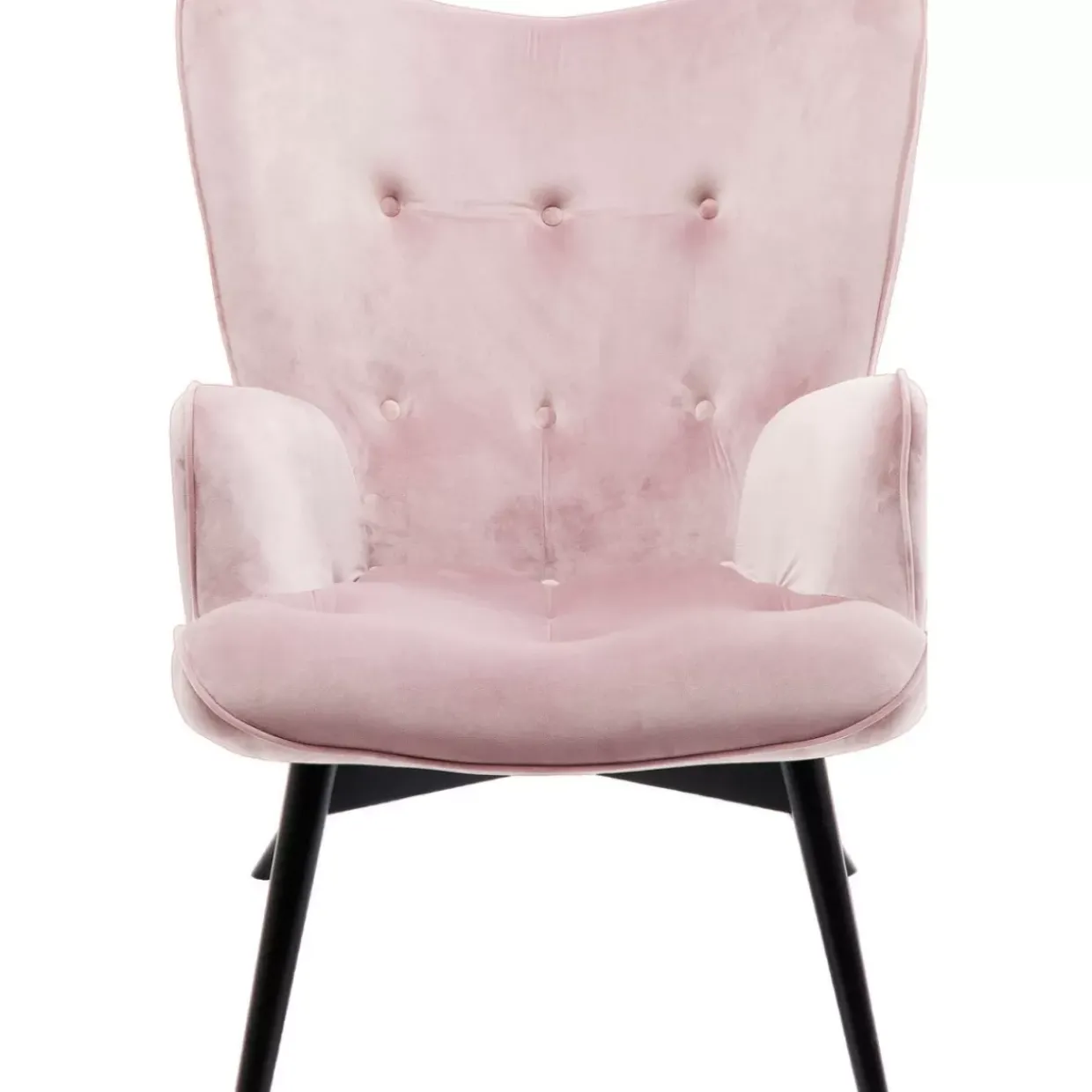 Sessel Black Vicky Velvet Rose