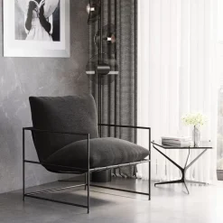 Sessel Cuby Grau