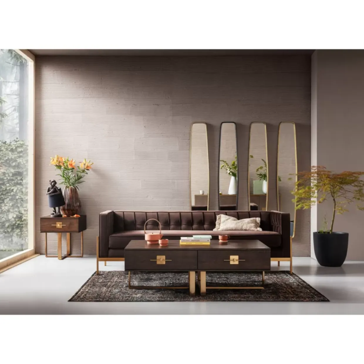 Sessel Loft Braun