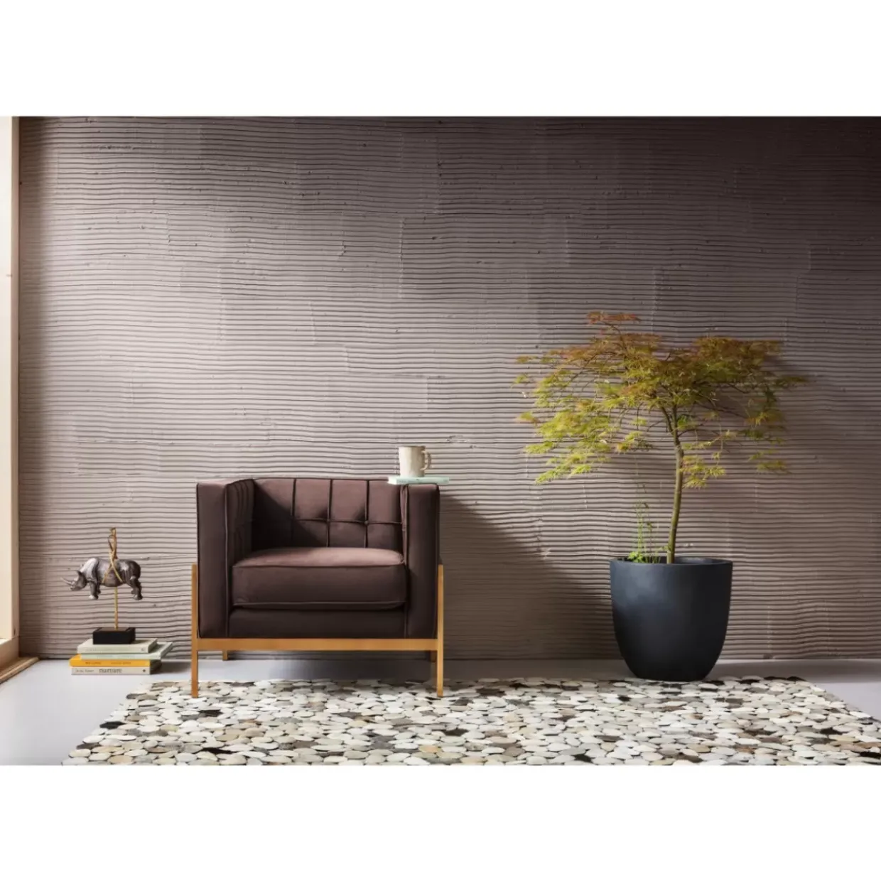 Sessel Loft Braun