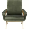 Sessel Luna High Grun