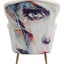 Sessel Portrait Creme
