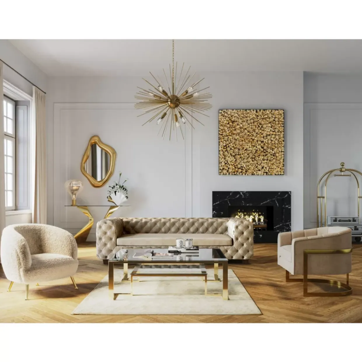 Sessel Pure Elegance Beige