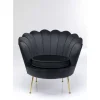 Sessel Water Lily Schwarz