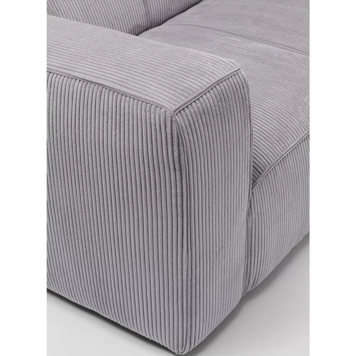 Sofa Cubetto 3-Sitzer Hellgrau 220Cm