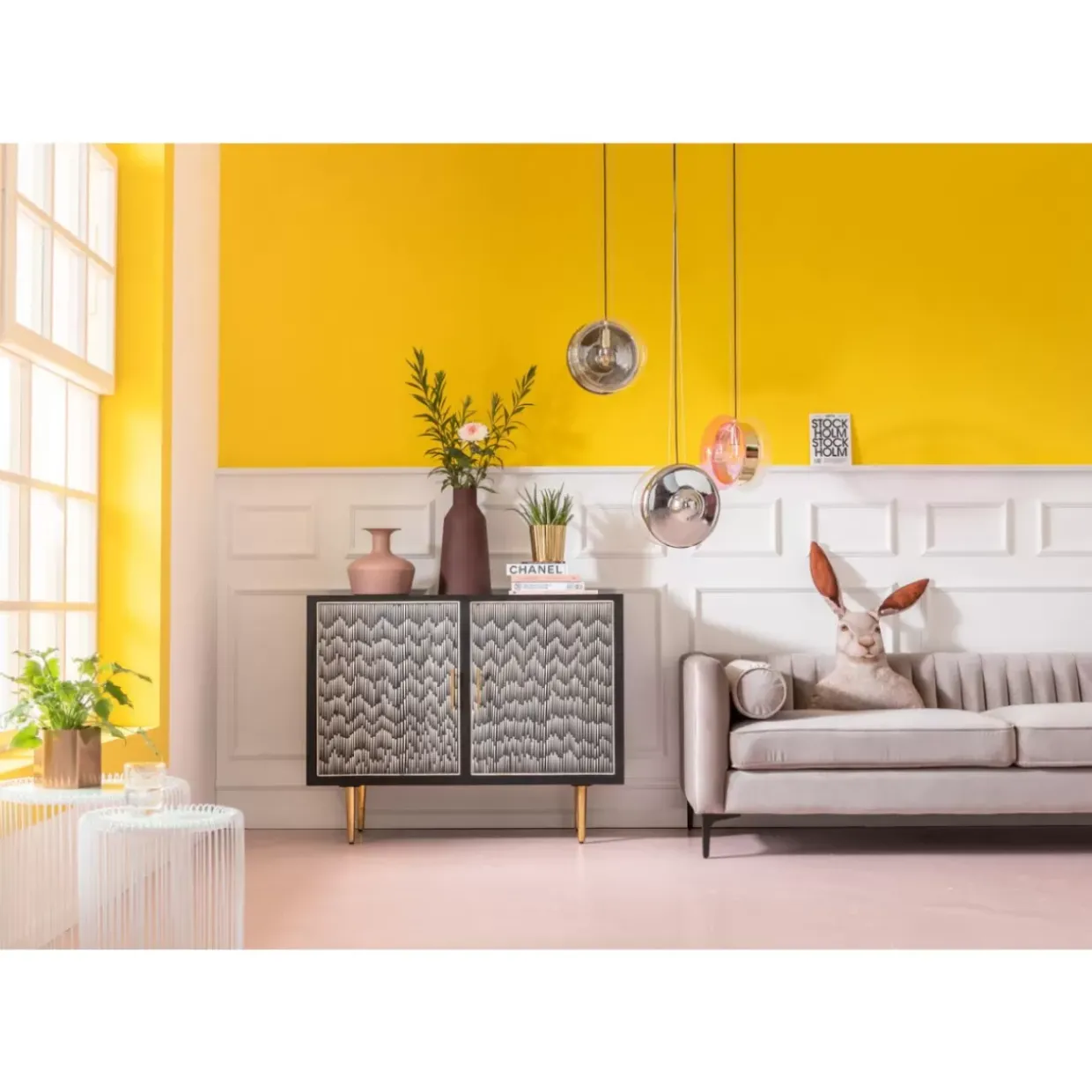 Sofa Variete 3-Sitzer Grau