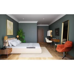 Spiegel Curve Mo Brass 70X200Cm