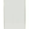 Spiegel Curve Rectangular Brass 80X120Cm