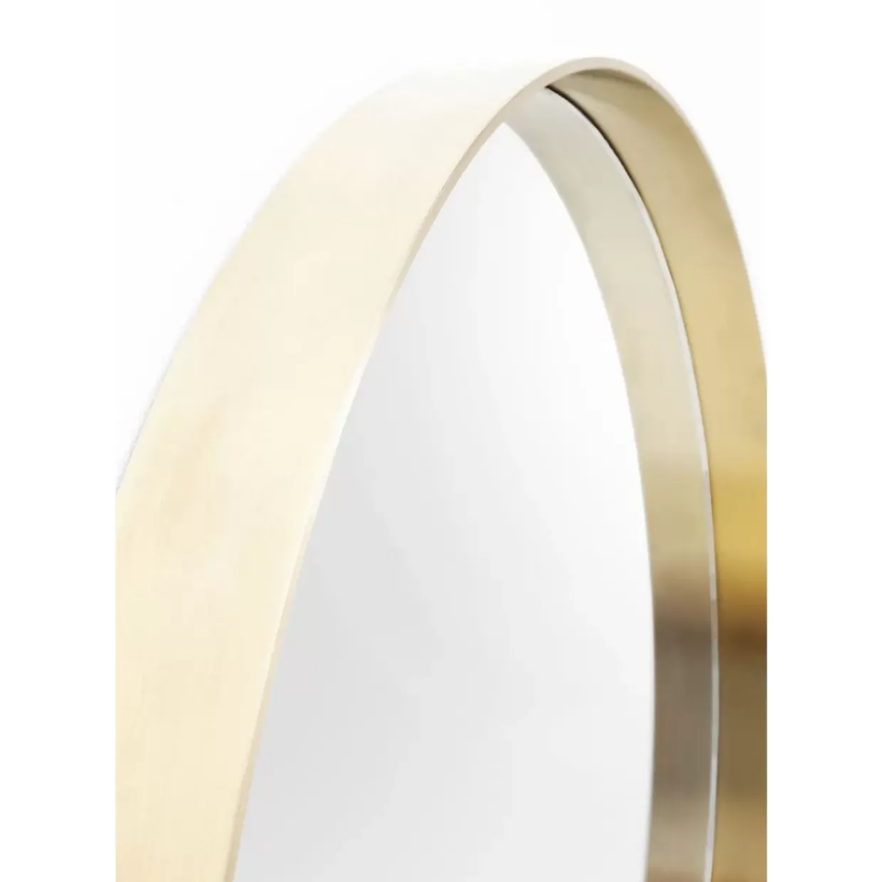 Spiegel Curve Round Brass O60Cm