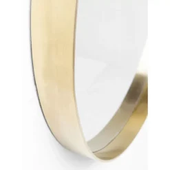 Spiegel Curve Round Brass O60Cm
