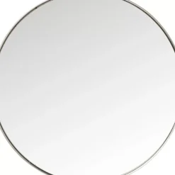 Spiegel Curve Round Stainless Steel O100Cm