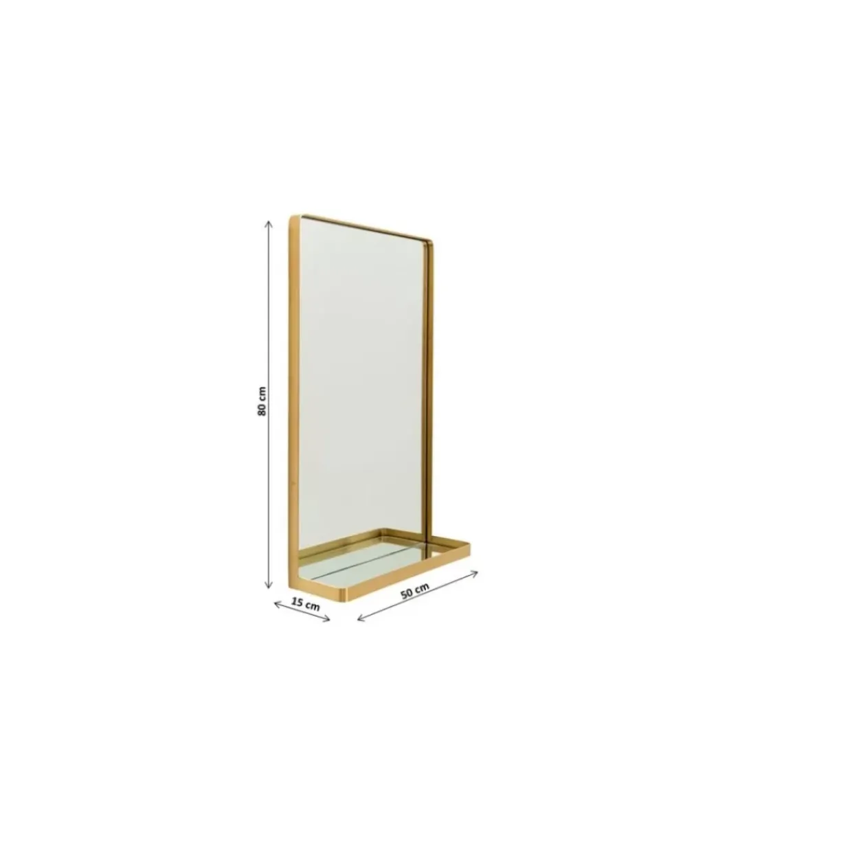 Spiegel Curve 80X50Cm