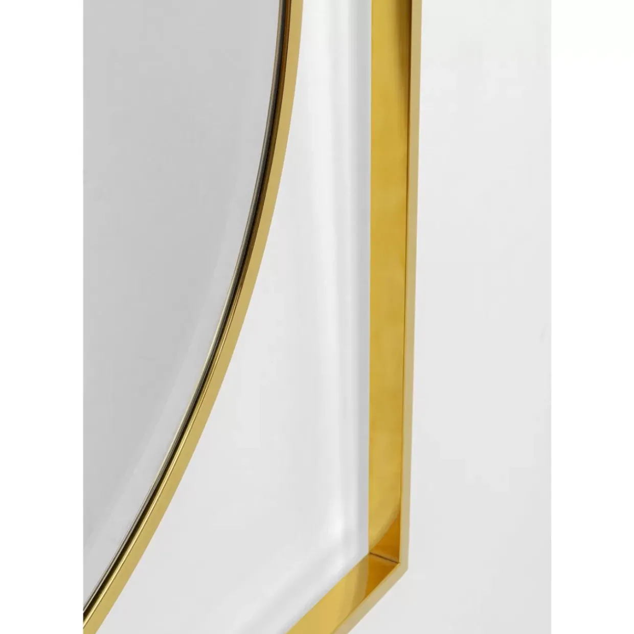 Spiegel Stanford Frame Gold O90Cm