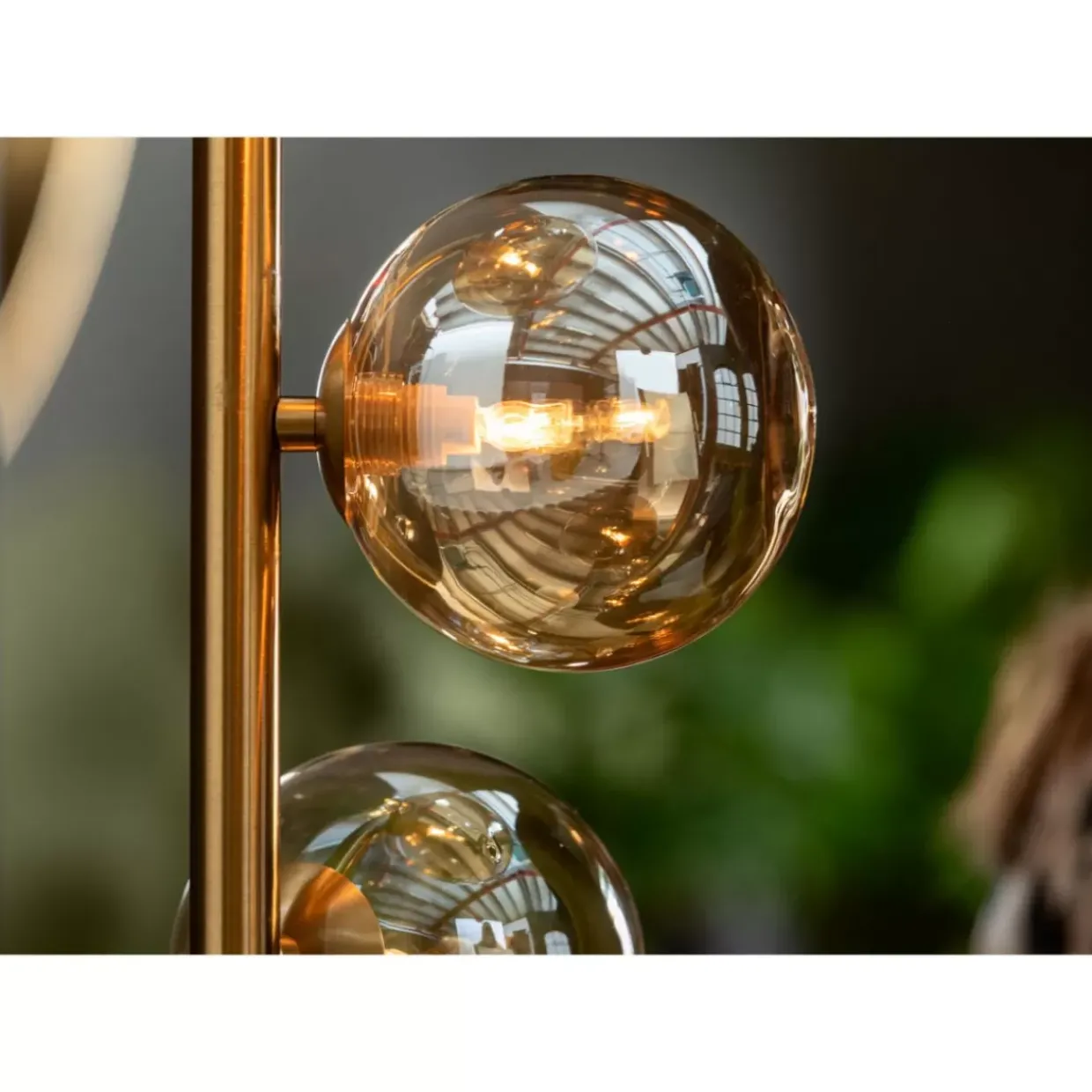 Stehleuchte Scala Balls Brass 160Cm