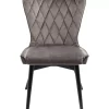 Stuhl Black Marshall Velvet Grau