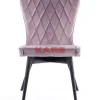 Stuhl Black Marshall Velvet Rose