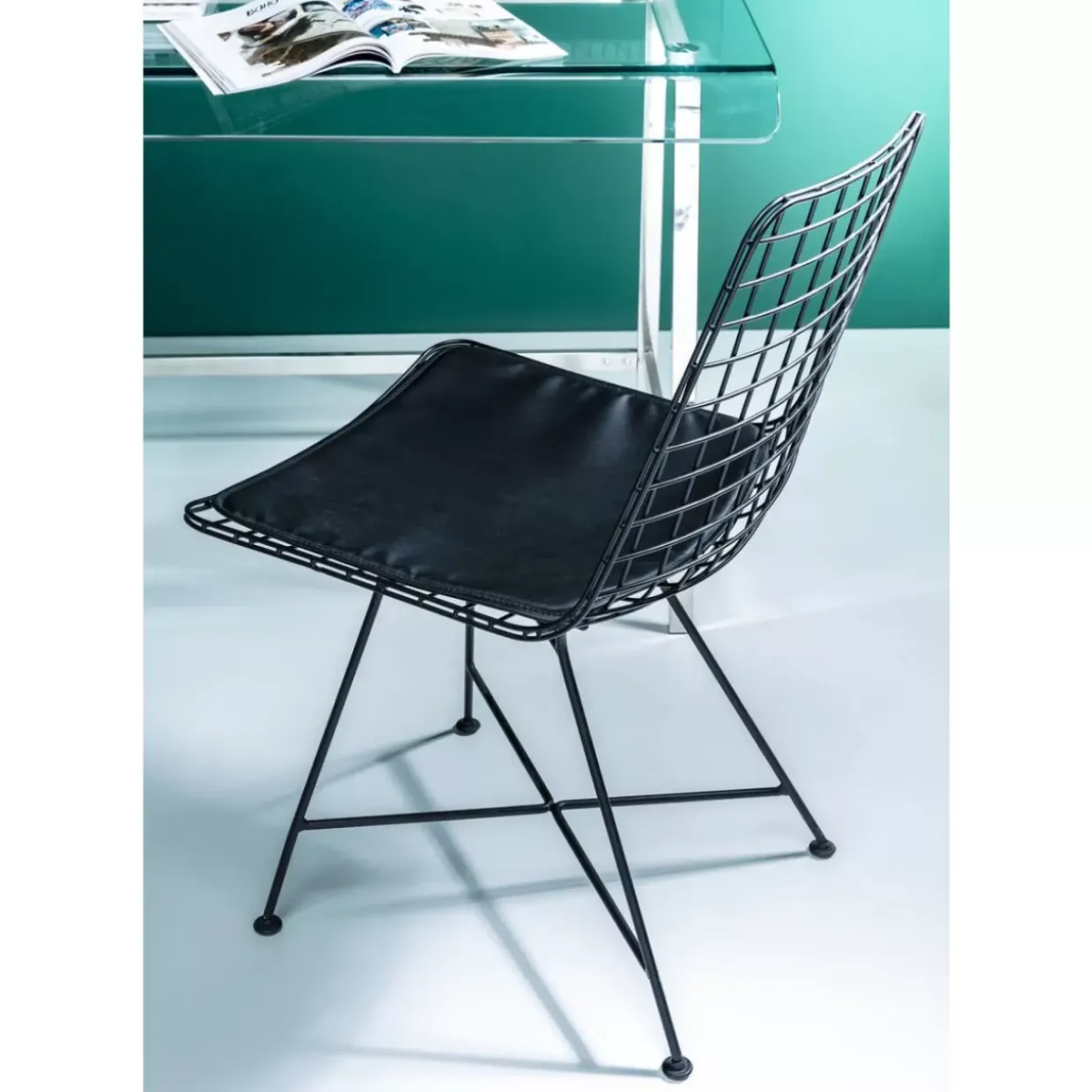 Stuhl Grid Schwarz