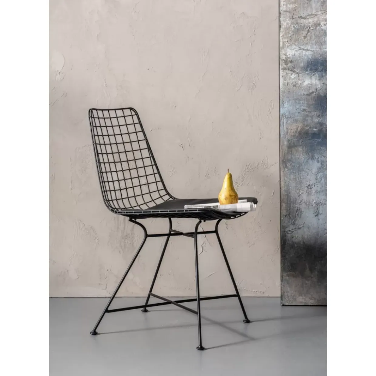Stuhl Grid Schwarz