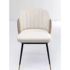 Stuhl Hojas Beige