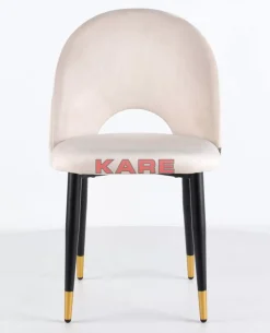 Stuhl Iris Velvet Beige