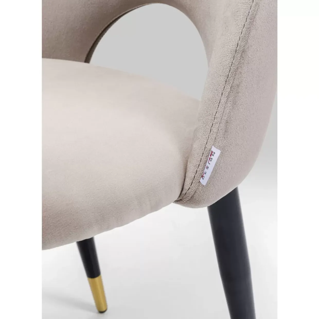 Stuhl Iris Velvet Beige