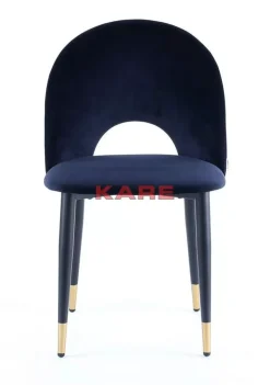 Stuhl Iris Velvet Blau (2/Set)