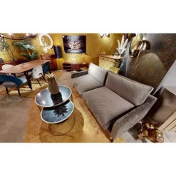 Stuhl Iris Velvet Grun