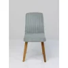 Stuhl Lara Cord Blau