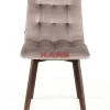 Stuhl Moritz Velvet Silbergrau