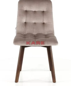 Stuhl Moritz Velvet Silbergrau