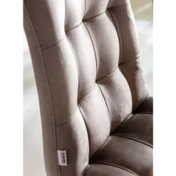 Stuhl Moritz Velvet Silbergrau