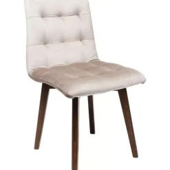 Stuhl Moritz Velvet Silbergrau