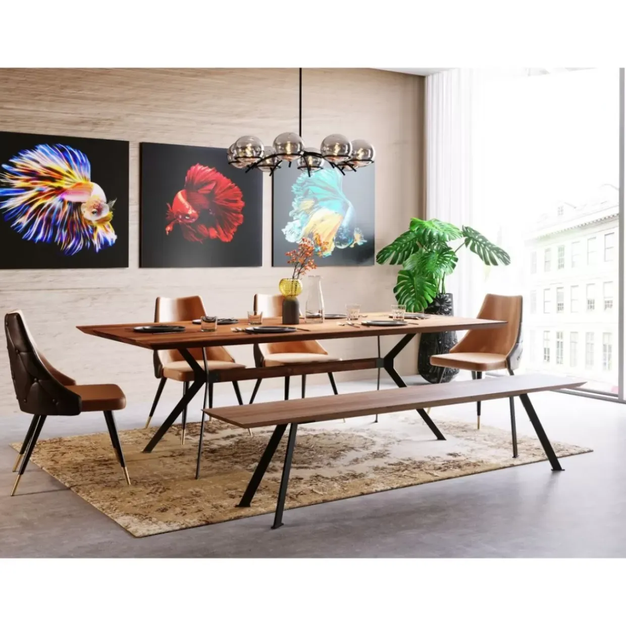 Stuhl Urban Desire Braun