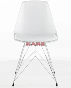Stuhl Wire White