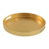 Tablett In Schlangenoptik Gold