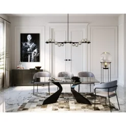 Teppich Cosmo Grey Fur 200X300Cm