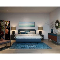 Teppich Kelim Pop Turquoise 170X240Cm