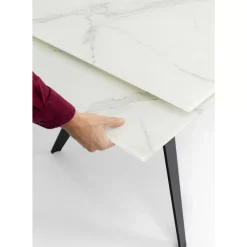 Tisch Amsterdam Marble 160(40+40)X90