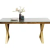 Tisch Conley Cross Brass 180X90Cm