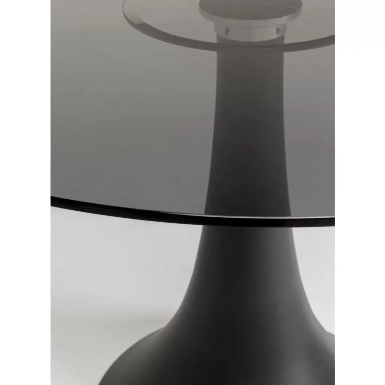 Tisch Grande Possibilita Smoke Glas O110Cm
