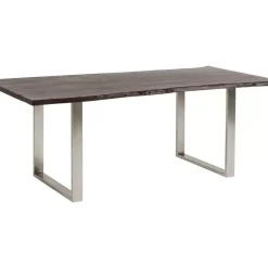 Tisch Harmony Dunkel Chrom 180X90