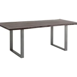 Tisch Harmony Dunkel Rohstahl 180X90
