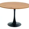 Tisch Schickeria Eiche Schwarz O110Cm