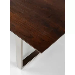 Tisch Symphony Dunkel Chrom 200X100