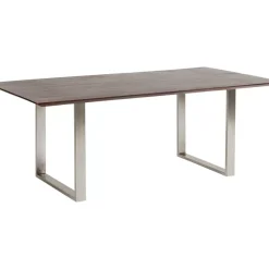 Tisch Symphony Dunkel Chrom 180X90