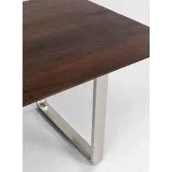 Tisch Symphony Dunkel Chrom 180X90