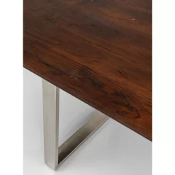 Tisch Symphony Dunkel Chrom 180X90