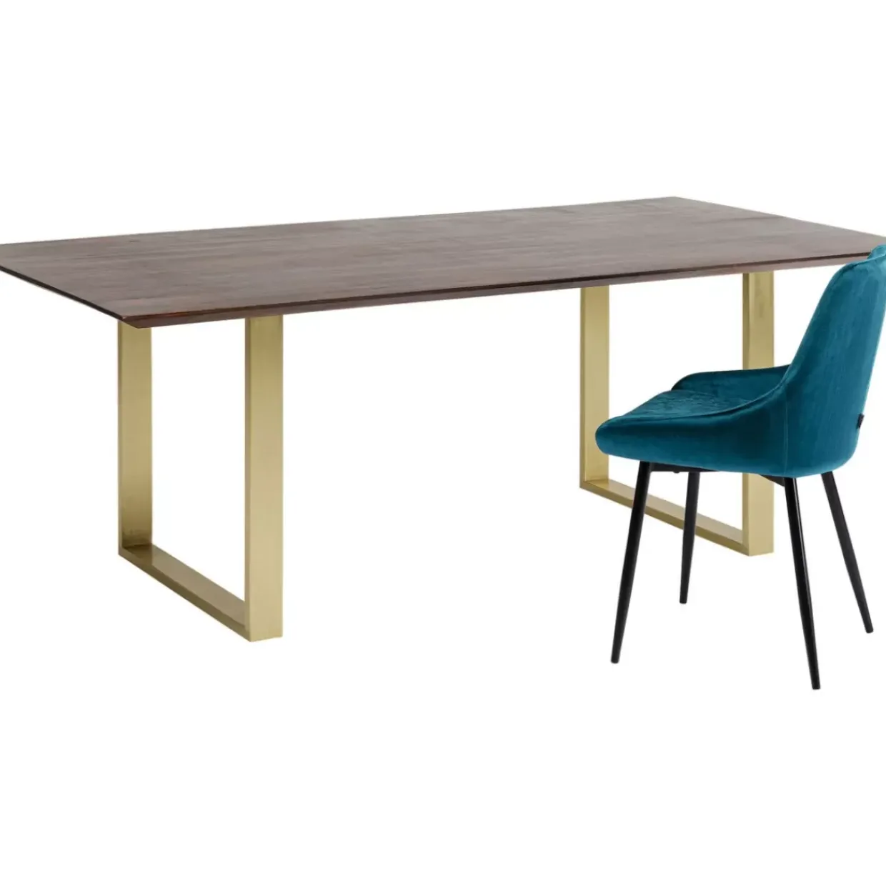 Tisch Symphony Dunkel Messing 180X90