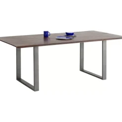 Tisch Symphony Dunkel Rohstahl 160X80