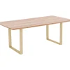 Tisch Symphony Messing 160X80